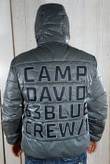 Camp David  Pánska Bunda zimná s Kapucňou HW 22 Anthra Šedá XL