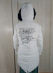 Soccx  Dámska Zimná bunda s kapucňou HW 19 Ivory Biela L