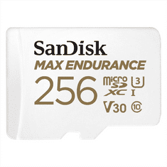 SanDisk MAX ENDURANCE microSDXCCard s adaptérom 256GB