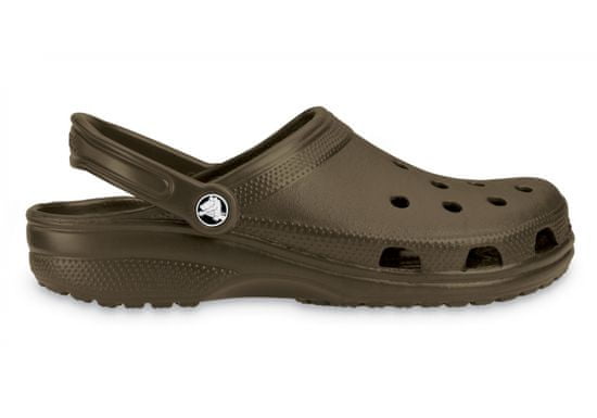 Crocs Classic Clogs Unisex, 43-44 EU, M10W12, Dreváky, Šlapky, Papuče, Chocolate, Hnedá, 10001-200