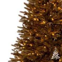 Vianočný stromček Smrek Gold Edition LED 180 cm