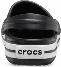 Crocs Crocband Clogs Unisex, 37-38 EU, M5W7, Dreváky, Šlapky, Papuče, Black, Čierna, 11016-001