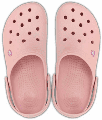 Crocs Crocband Clogs Unisex, 36-37 EU, M4W6, Dreváky, Šlapky, Papuče, Pearl Pink/Wild Orchid, Ružová, 11016-6MB