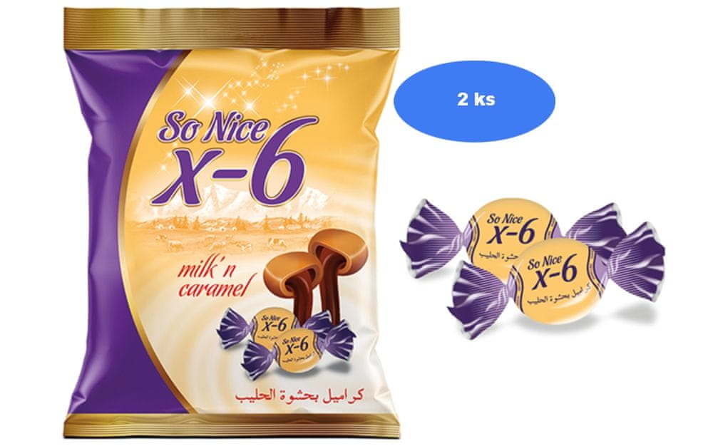 Antat X6 Milk caramel 250g cukríky (2 ks)