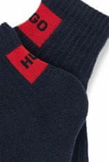 Hugo Boss 2 PACK - pánske ponožky HUGO 50491223-401 (Veľkosť 39-42)
