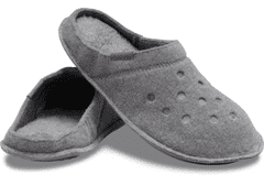 Crocs Classic Slippers pre mužov, 45-46 EU, M11, Papuče, Charcoal/Charcoal, Sivá, 203600-00Q