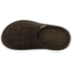 Crocs Classic Slippers pre mužov, 45-46 EU, M11, Papuče, Espresso/Walnut, Hnedá, 203600-23B
