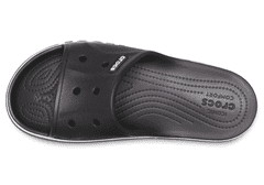 Crocs Bayaband Slides pre mužov, 45-46 EU, M11, Šlapky, Sandále, Papuče, Black/White, Čierna, 205392-066