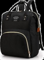 KIK Prebaľovacia taška/batoh 3v1 čierna