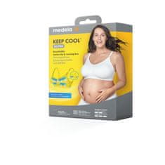 Medela Medela Ultra tehotenská a dojčiaca podprsenka Keep Cool, čierna S