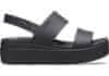 Brooklyn Low Wedge Sandals pre ženy, 36-37 EU, W6, Sandále, Šlapky, Papuče, Black/Black, Čierna, 206453-060