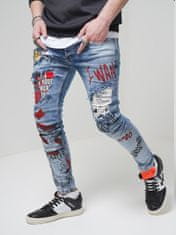 Sernes Pánske džínsové nohavice Banksy jeansová 32