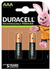 Duracell Duracell Rechargeable baterie 900mAh 2 ks (AAA)