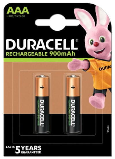 Duracell Duracell Rechargeable baterie 900mAh 2 ks (AAA)