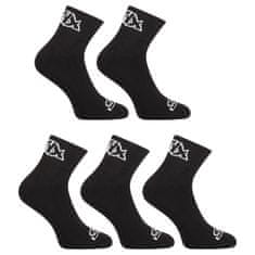 Styx 5pack ponožky členkové čierne (5HK960) - veľkosť S
