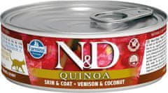 N&D N & D CAT quinoa Adult Venison & Coconut 80g