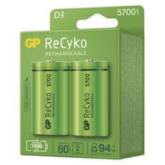 GP Nabíjecí baterie GP ReCyko 5700 D (HR20), 2 ks