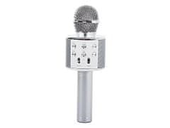 Verk  01377 Karaoke Bluetooth mikrofón, 1800mAh čierna