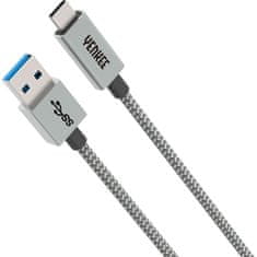 Yenkee USB kábel YCU 311 GY kabel USB A 3.1 / C 1m