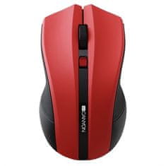 Canyon Počítačová myš CMSW05 / optická / 4 tlačítka / 1600dpi - červená