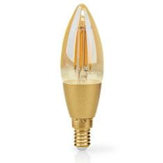 Nedis Múdra žiarovka SmartLife svíčka, Wi-Fi, E14, 470 lm, 4.9 W, Teplá Bílá