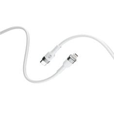 Forever Lightning kabel Flexible USB-C/ Lightning, 20W, 2m - bílý