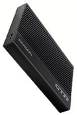 AXAGON hliníkový box s rebrovaním pre 2,5" SATA SSD/HDD / EE25-GTR / USB-C 3.2 Gen 2 / kábel 60cm