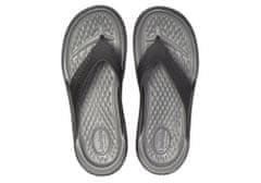 Crocs LiteRide Flip-Flops Unisex, 39-40 EU, M7W9, Žabky, Šlapky, Papuče, Black/Slate Grey, Čierna, 205182-0DD