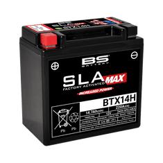 BS-BATTERY V továrni aktivovaný akumulátor BTX14H (FA) (YTX14H (FA)) SLA MAX