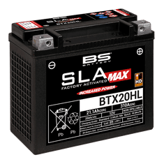 BS-BATTERY V továrni aktivovaný akumulátor BTX20HL (FA) (YTX20HL (FA)) SLA MAX