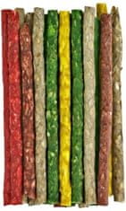 Akinu Tyčinky farebné 12,5 cm 100 ks