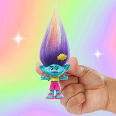 Mattel Trolls Malá bábika Hair pops - Vetvík HNF02