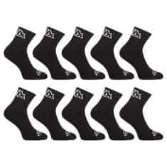 Styx 10PACK ponožky členkové čierne (10HK960) - veľkosť XL