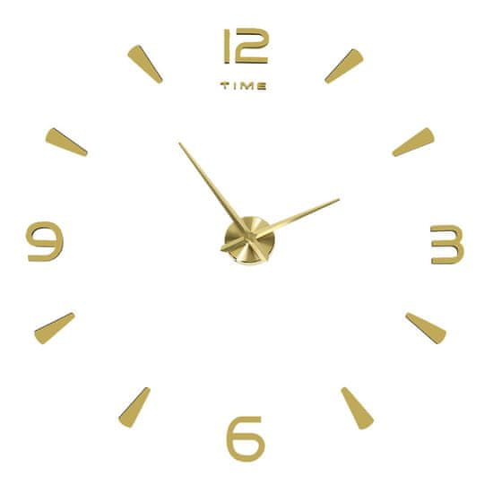 Aga Nástenné hodiny veľké 80-120cm zlaté