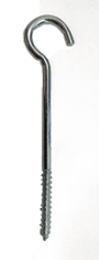 Metaltrade hák lustrový 200x5, 8mm Zn (50ks)