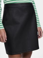 Pieces Dámska sukňa PCNODA Slim Fit 17140265 Black (Veľkosť M)