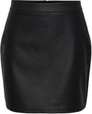Pieces Dámska sukňa PCNODA Slim Fit 17140265 Black (Veľkosť M)
