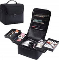 Korbi Kozmetický kufrík, taštička na organizér na kozmetiku, veľkosť XL