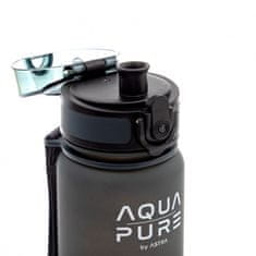 Astra Zdravá fľaša AQUA PURE by ASTRA 400 ml - grey/black, 511023005