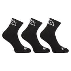 Styx 3PACK ponožky členkové čierne (3HK960) - veľkosť M