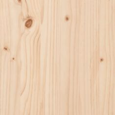 Vidaxl Hracia veža 52,5x46,5x195 cm masívne borovicové drevo