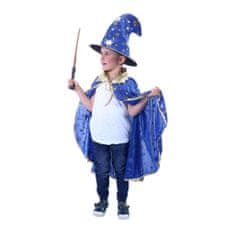 Detský kostým - čarodejník - kúzelník - Halloween - veľ. 3-8 rokov