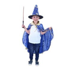Detský kostým - čarodejník - kúzelník - Halloween - veľ. 3-8 rokov