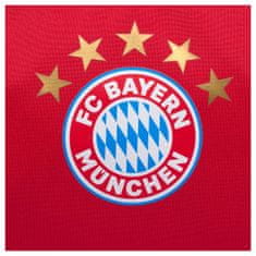 FAN SHOP SLOVAKIA Športová taška cez rameno FC Bayern Mníchov, Červená, Zip 60x25x34cm