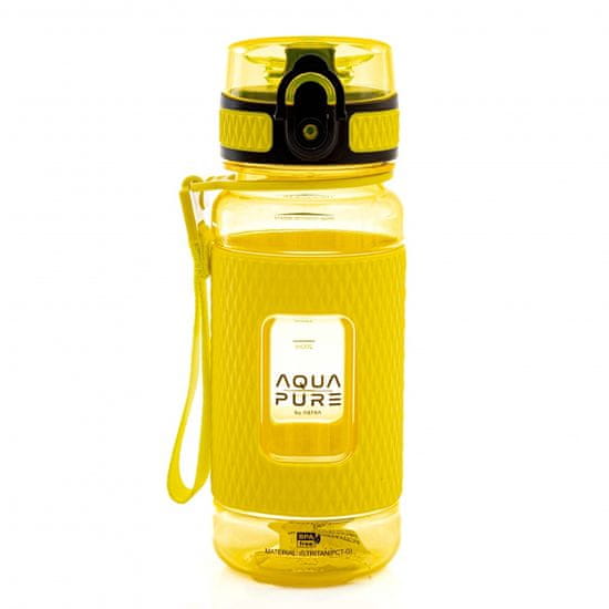 Astra Zdravá fľaša AQUA PURE by ASTRA 400 ml - neon yellow, 511023009