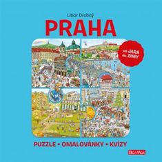 Ella & Max PRAHA – Puzzle, omaľovánky, kvízy