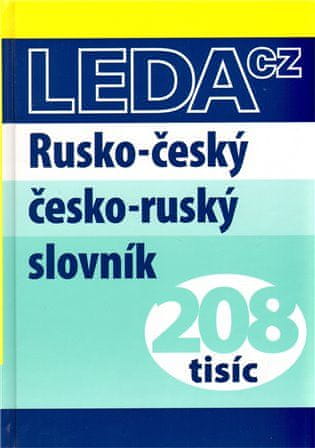 LEDA Rusko-český/slovensko-ruský slovník - 208 tisíc