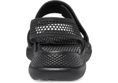 Crocs LiteRide 360 Sandals pre ženy, 39-40 EU, W9, Sandále, Šlapky, Papuče, Black, Čierna, 206711-001