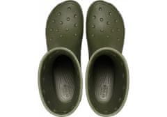 Crocs Classic Rain Boots pre mužov, 45-46 EU, M11, Gumáky, Čižmy, Army Green, Zelená, 208363-309
