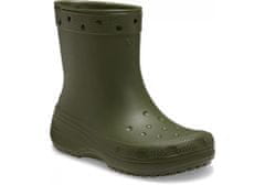 Crocs Classic Rain Boots Unisex, 39-40 EU, M7W9, Gumáky, Čižmy, Army Green, Zelená, 208363-309